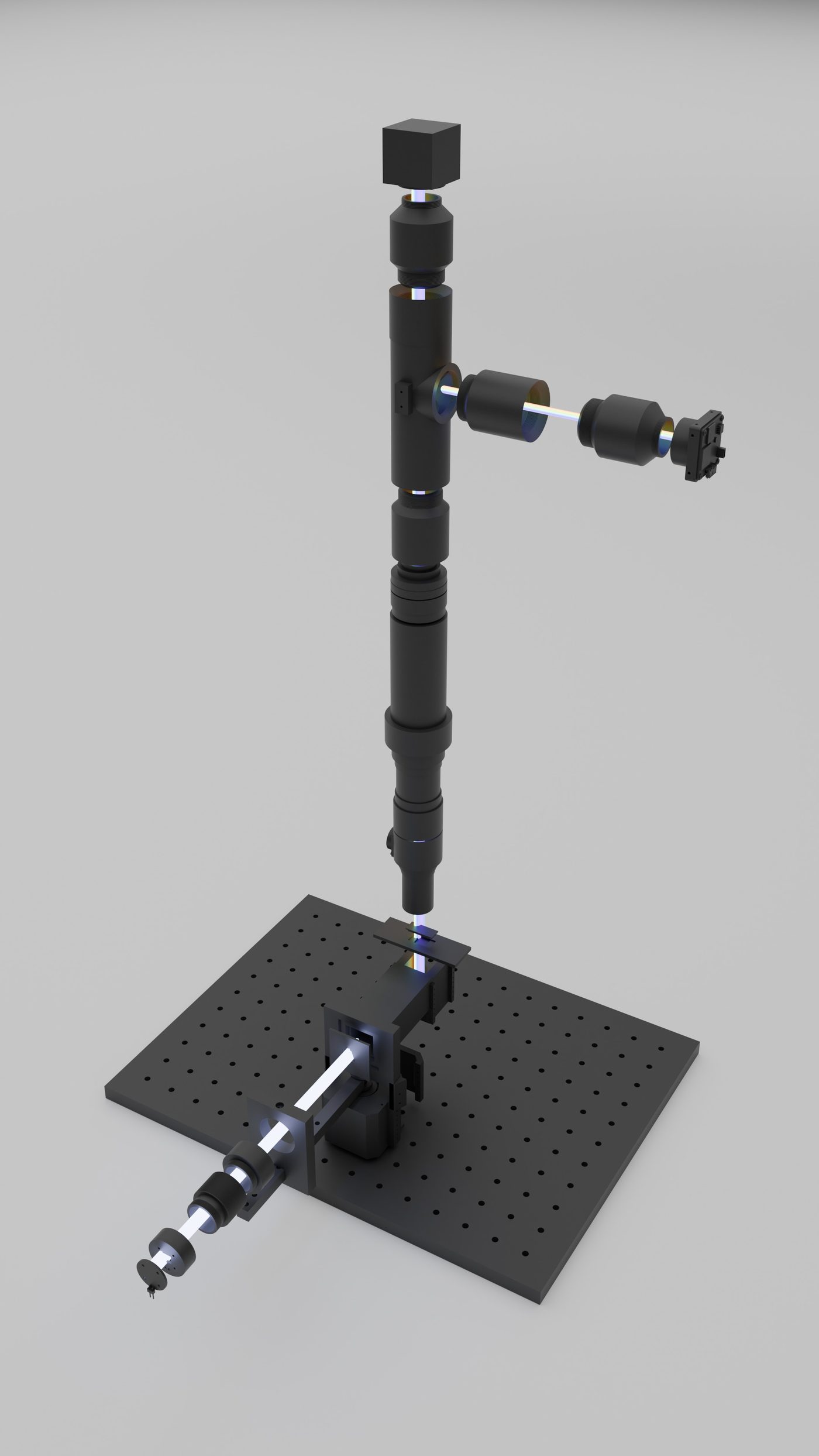 Synchronized event/frame imaging rig